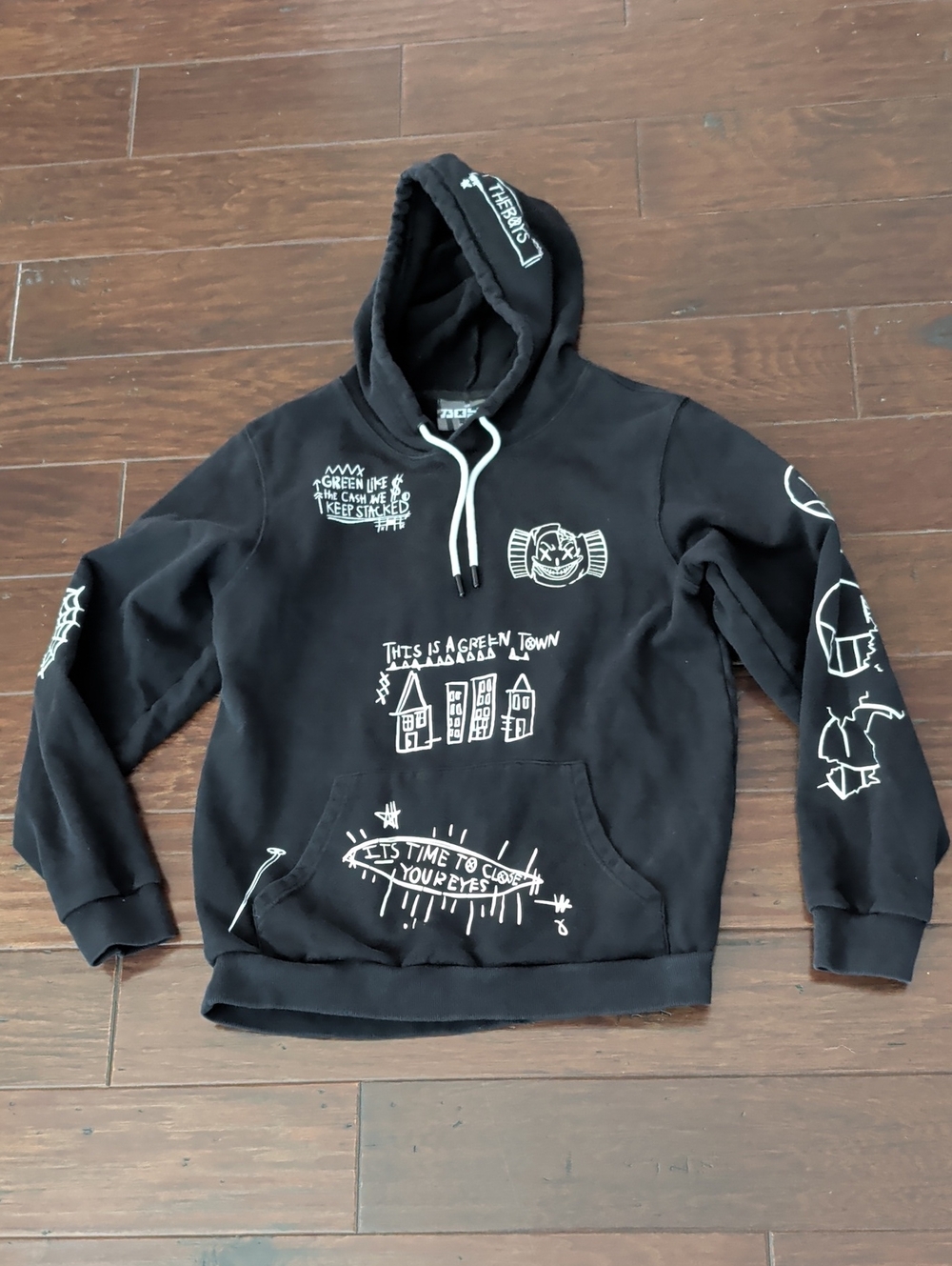 The Boys Sick Hoodie Graphic Print Size Medium